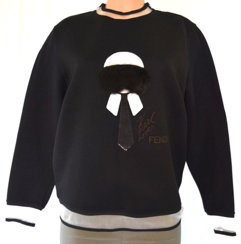Fendi black karl lover sequin - ,