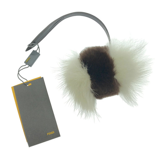 Fendi fur charm 7ar362 brown - charm,