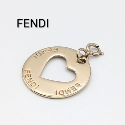 Fendi heart gold - heart, round