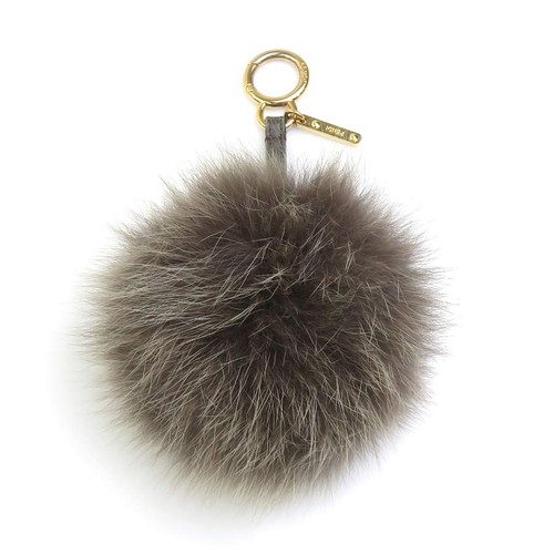 Auth fendi charm brown gold - fendi, brown/gold