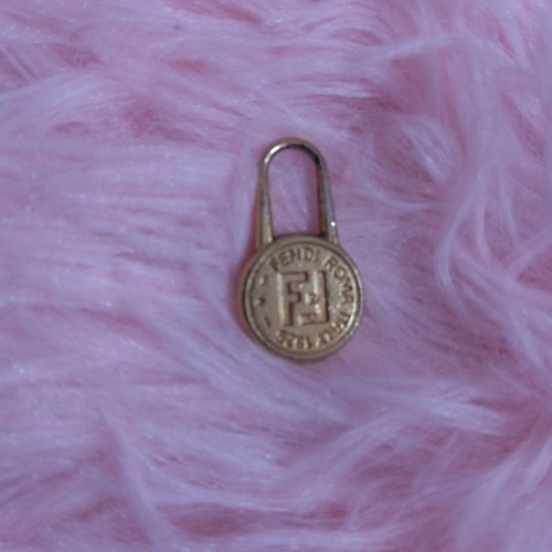 Fendi zucca pattern charm - zucca,